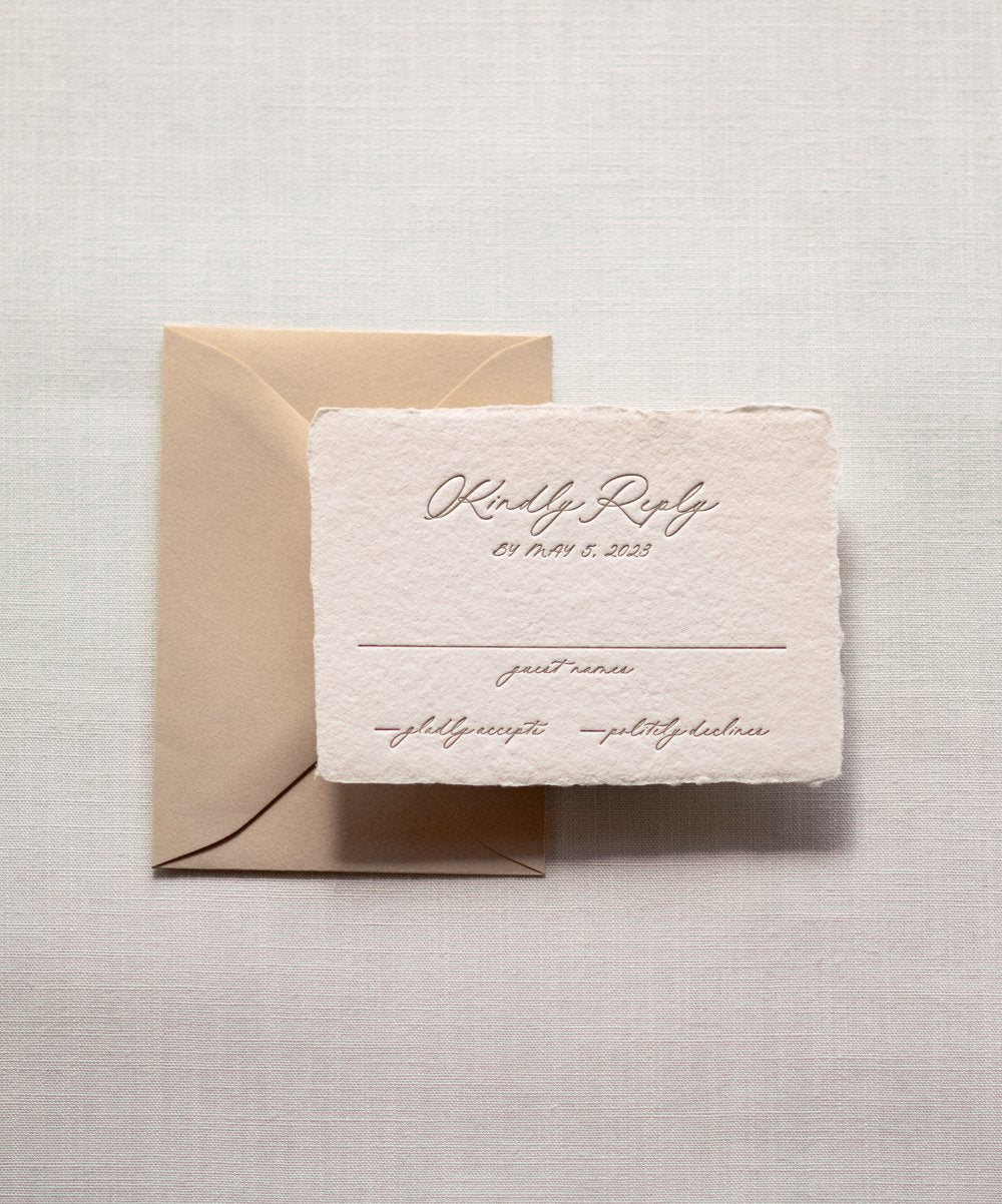 The Jacqueline Reply Cards