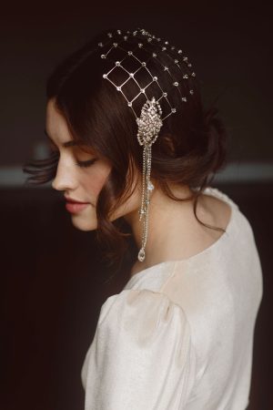 Madeleine Vionnet Lattice Juliet Cap No. 2441