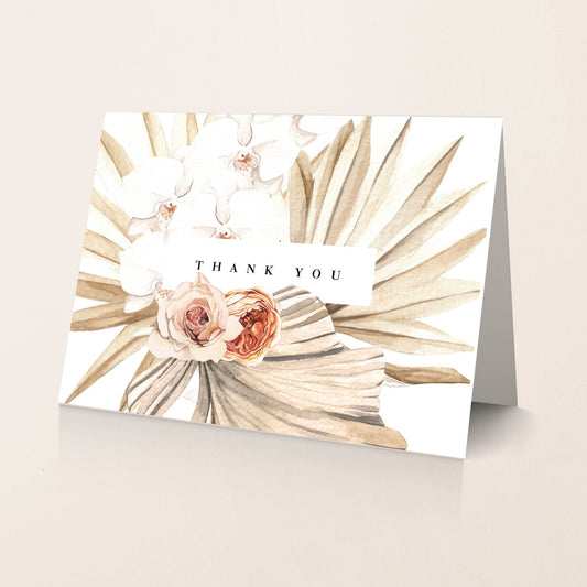 Pampas Grass Thank You Card | Lauren