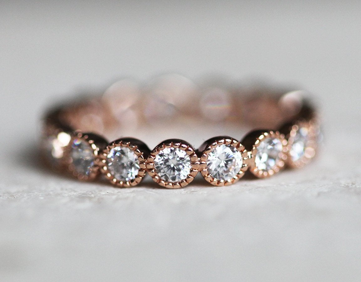 Diamond Ring, Eternity Wedding Band