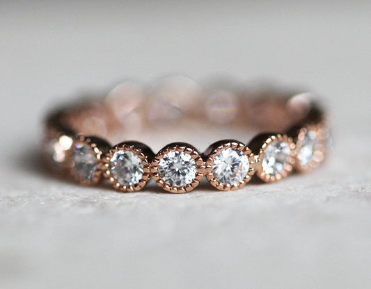 Diamond Ring, Eternity Wedding Band