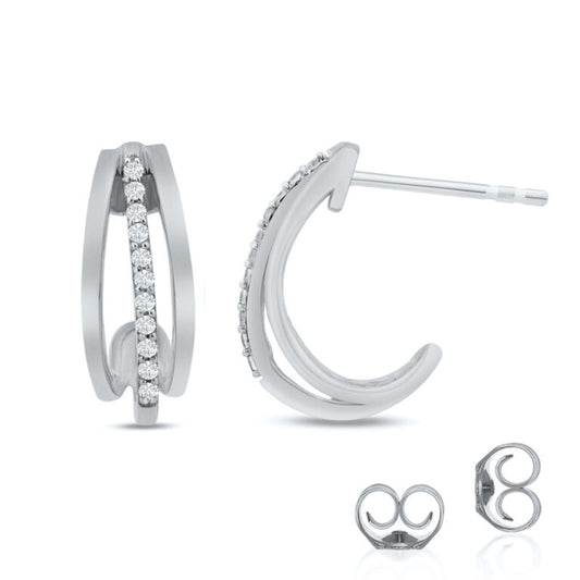 Pear Shaped Dangling Lab Diamond Earrings