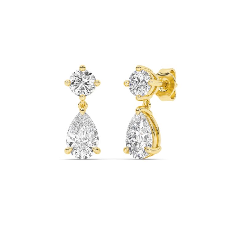 Dewdrop Lab Created Diamond Earrings