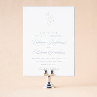 Elatus Save the Date Wedding Invitation Suite