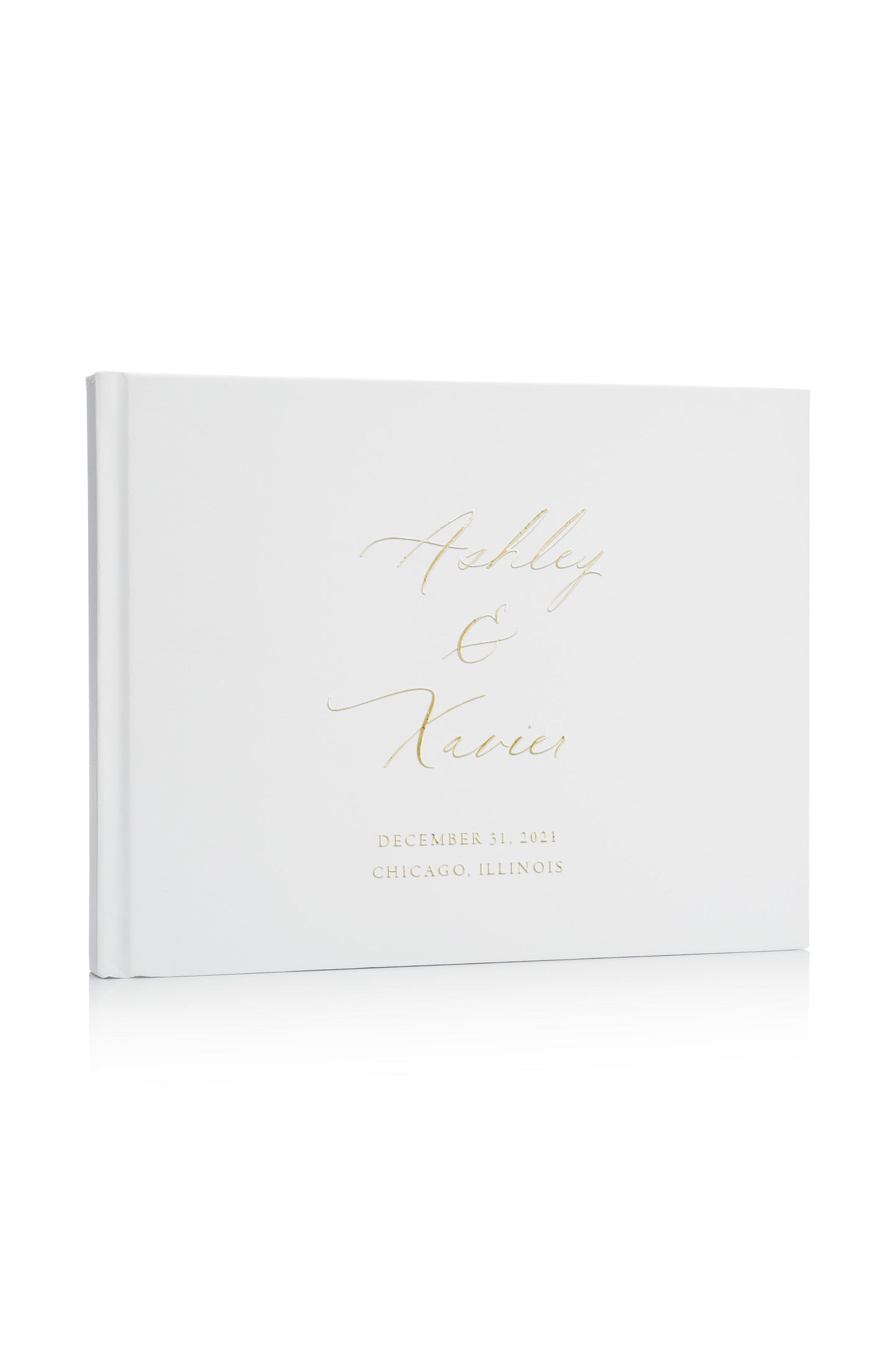 Elegant Wedding Guest Book | The Ashley