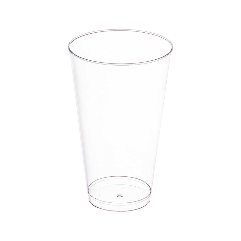 16 oz. Crystal Clear Plastic Disposable Tall Iced Tea Cups