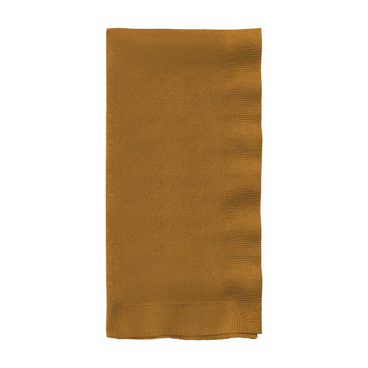 Glittering Gold Paper Dinner Napkins