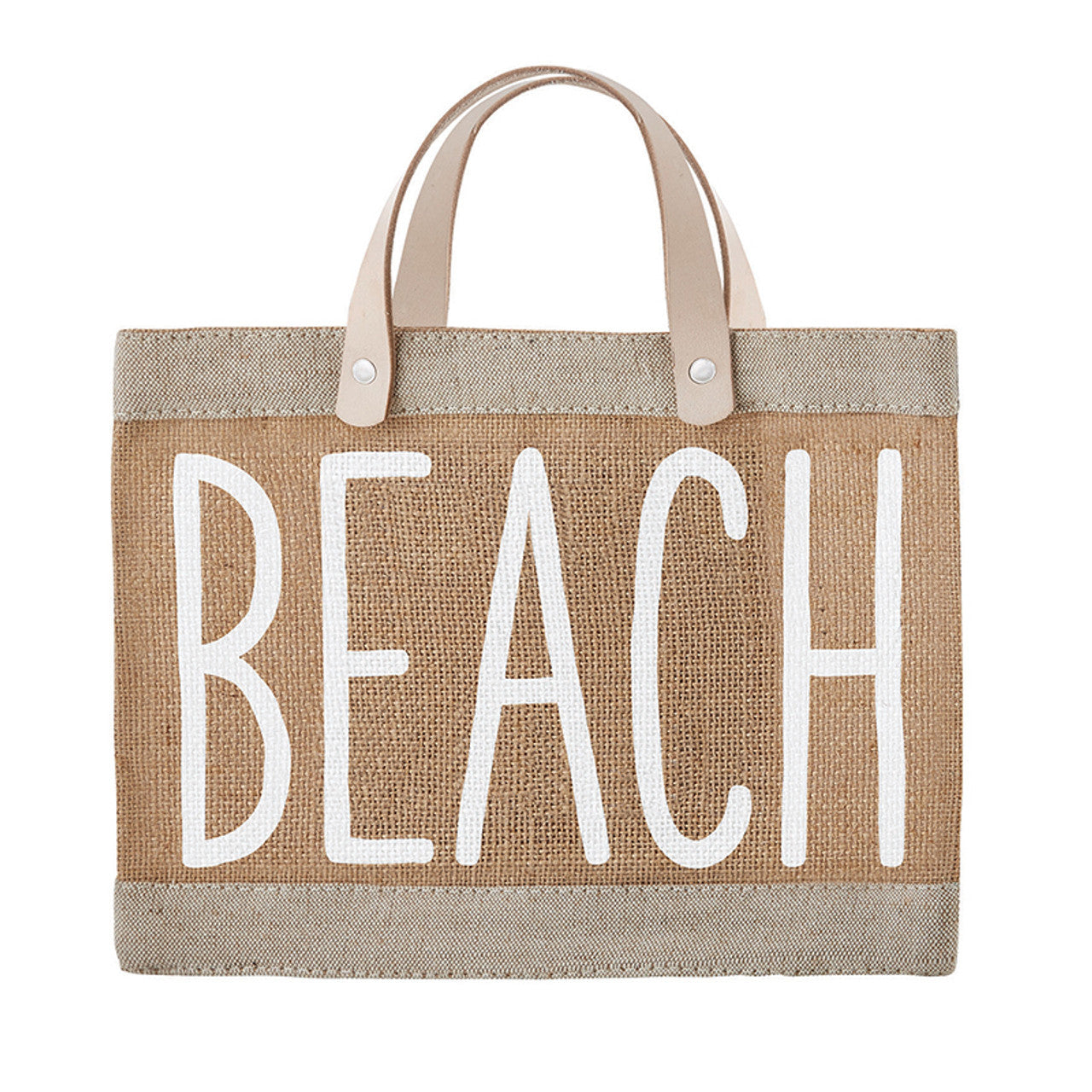 Farmers Market Mini Tote - Beach