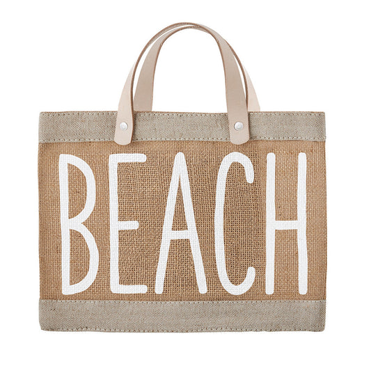 Farmers Market Mini Tote - Beach