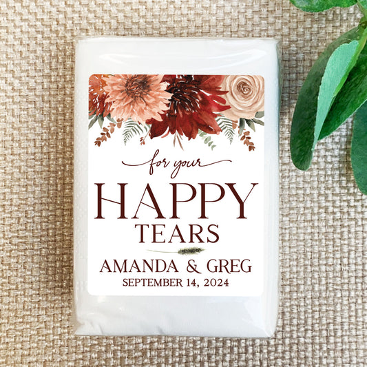 Watercolor Fall Custom Tissues