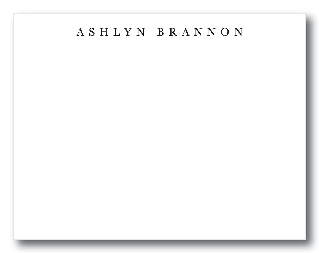 The Ashlyn Flat Note Card