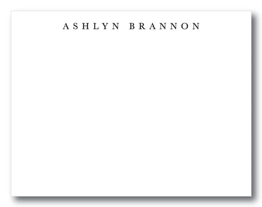 The Ashlyn Flat Note Card