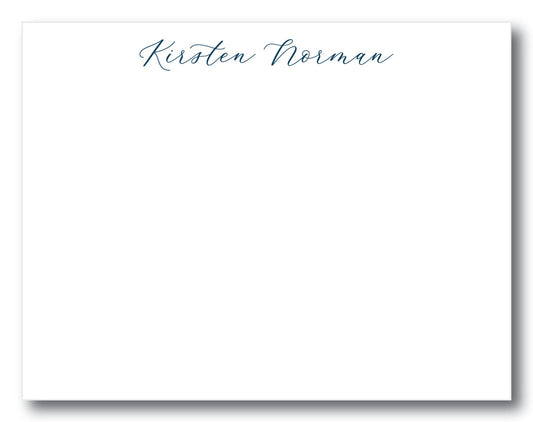 The Kristen II Family Flat Note Card