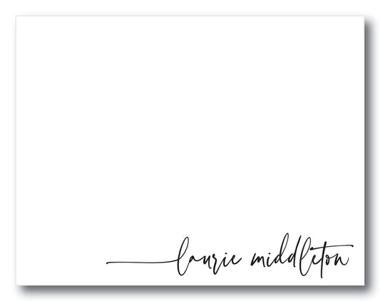 The Laurie Flat Note Card