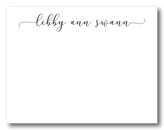 The Libby Ann Flat Note Card