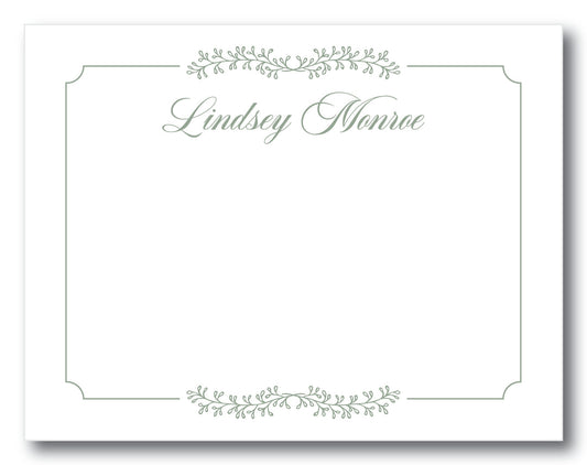 The Lindsey Flat Note Card