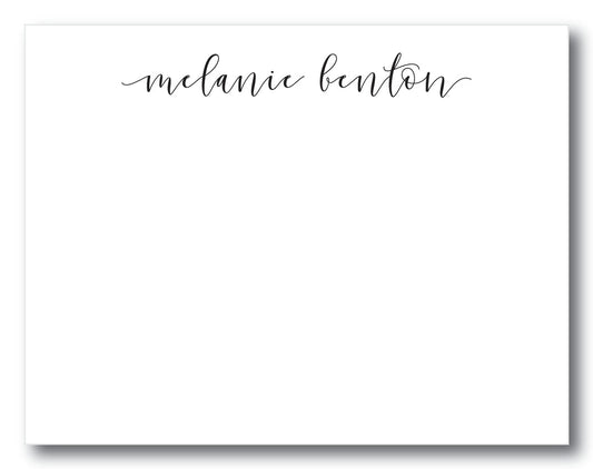 The Melanie Flat Note Card