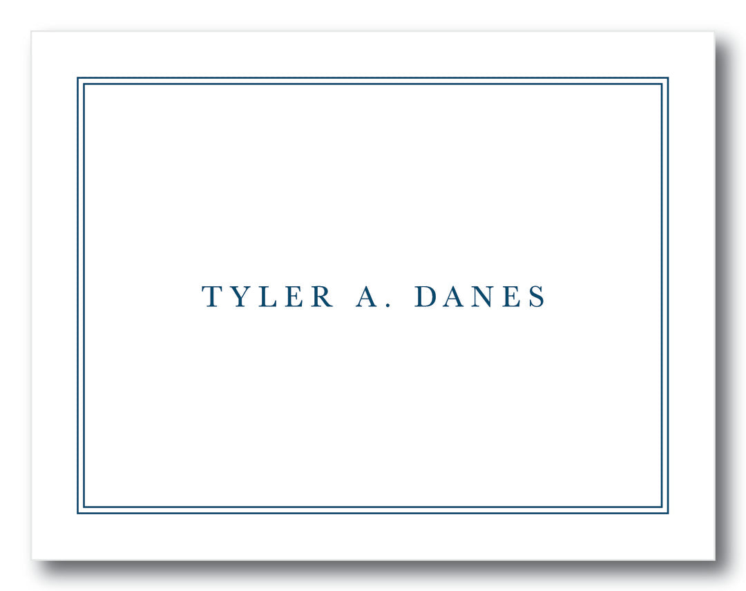 The Tyler II Folded Note Card
