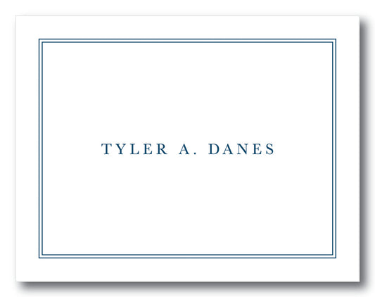The Tyler II Folded Note Card