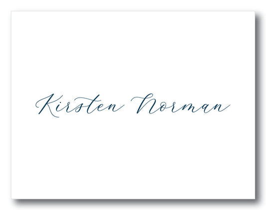 The Kristen Folded Note Card