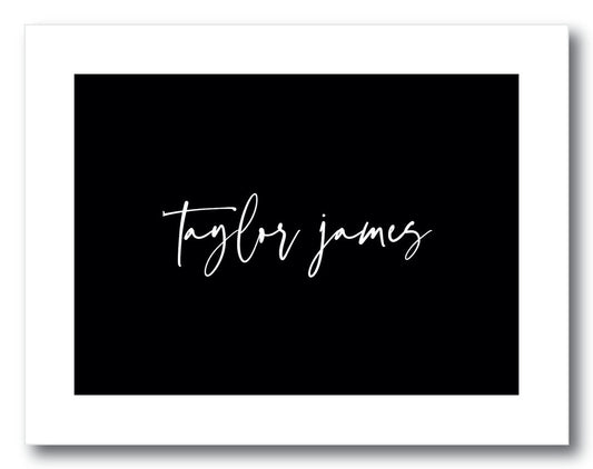 The Taylor Folded Note Card