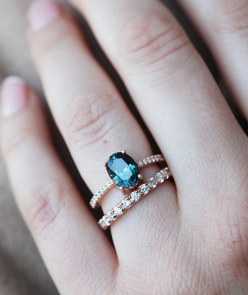 Full Eternity White Diamond Wedding Band