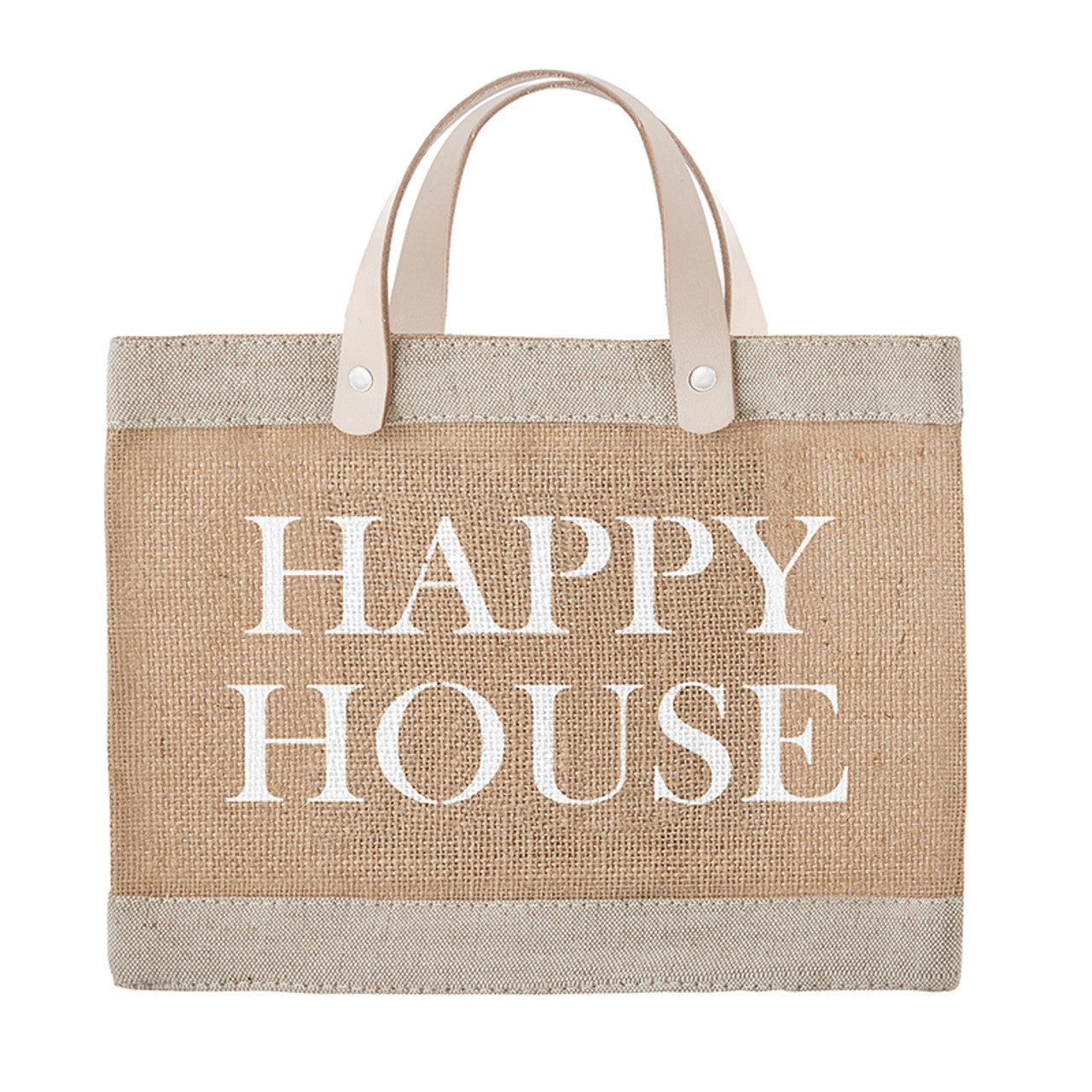 Face to Face Mini Market Tote - Happy House