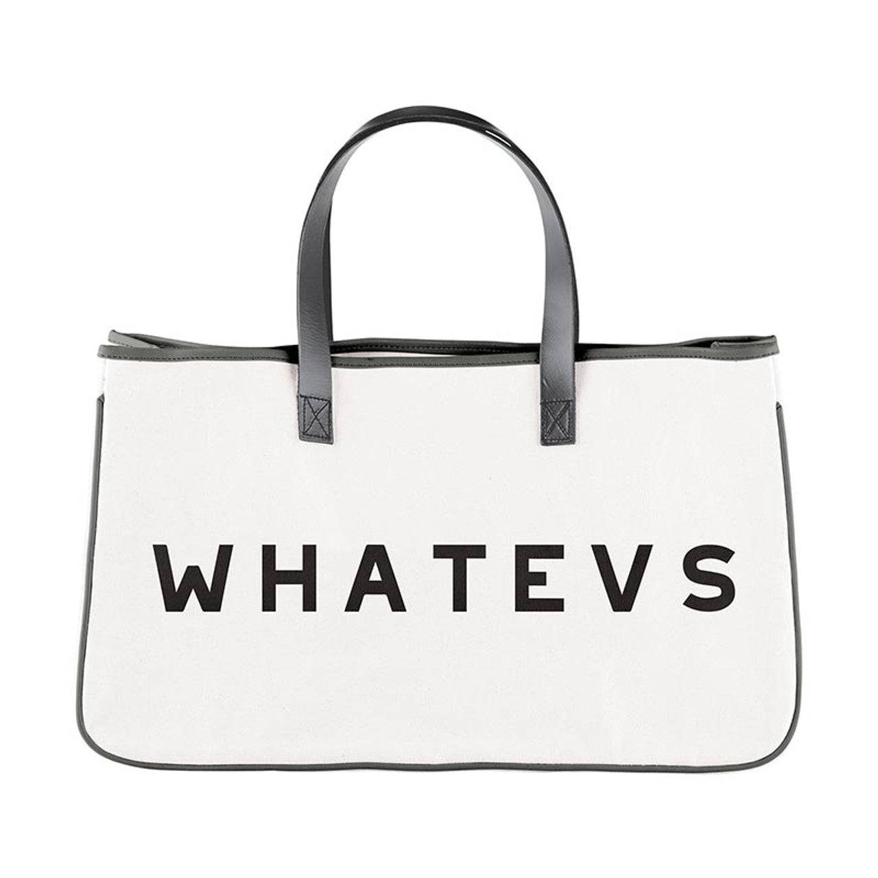 Face to Face Canvas Tote - Whatevs
