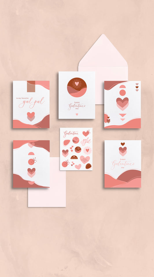 Galentine's Card Pack