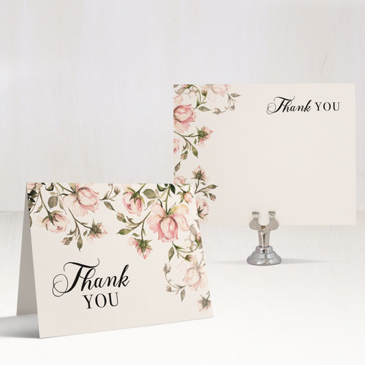 Garden Roses #2 Thank You Cards
