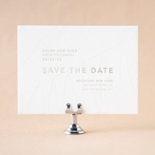 Goldman Save the Date Wedding Invitation Suite