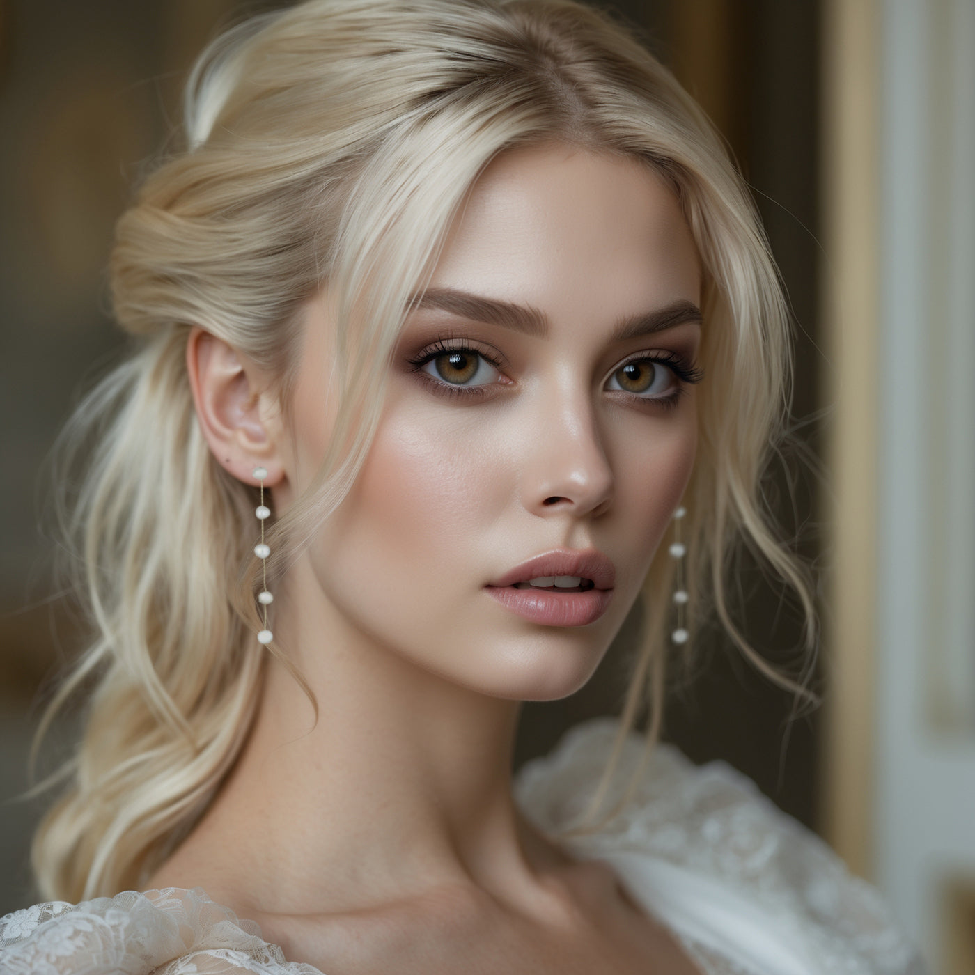 Meadow Pearl Drop Earrings