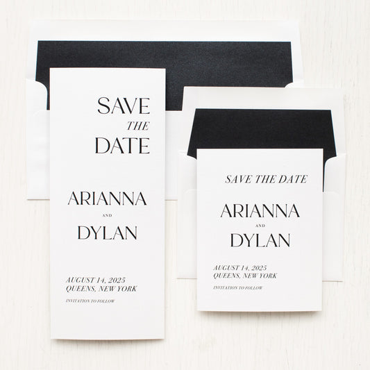 Modern Mark Save The Dates