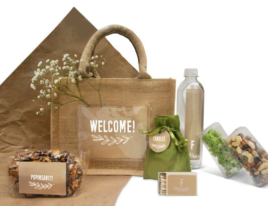 Jute Tote Bag Welcome Package