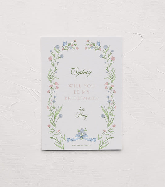 The Macy Bridesmaid Cards