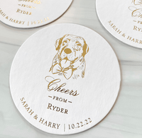 Custom Illustrated Pet Coasters