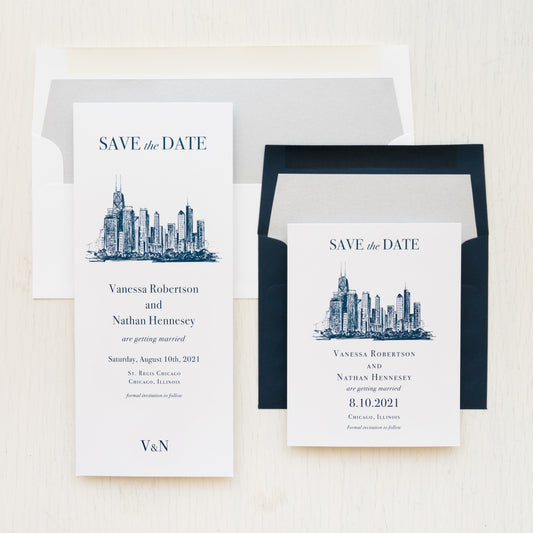 Chicago Chic Save The Dates