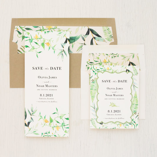 Botanical Garden Save The Dates