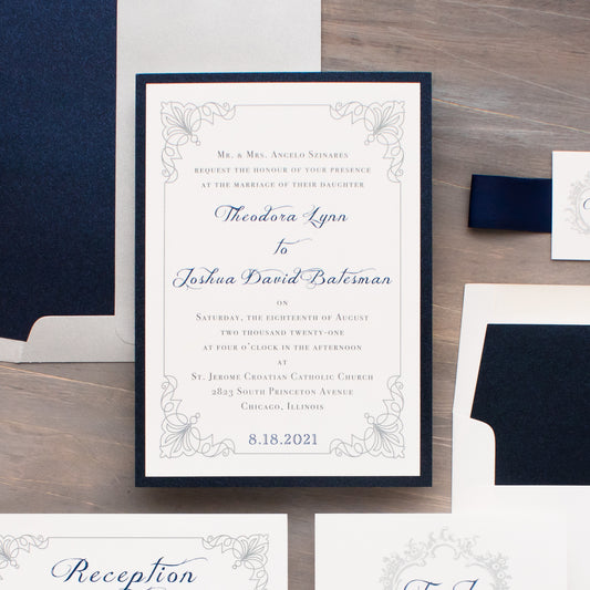 Classic Love Wedding Invitations