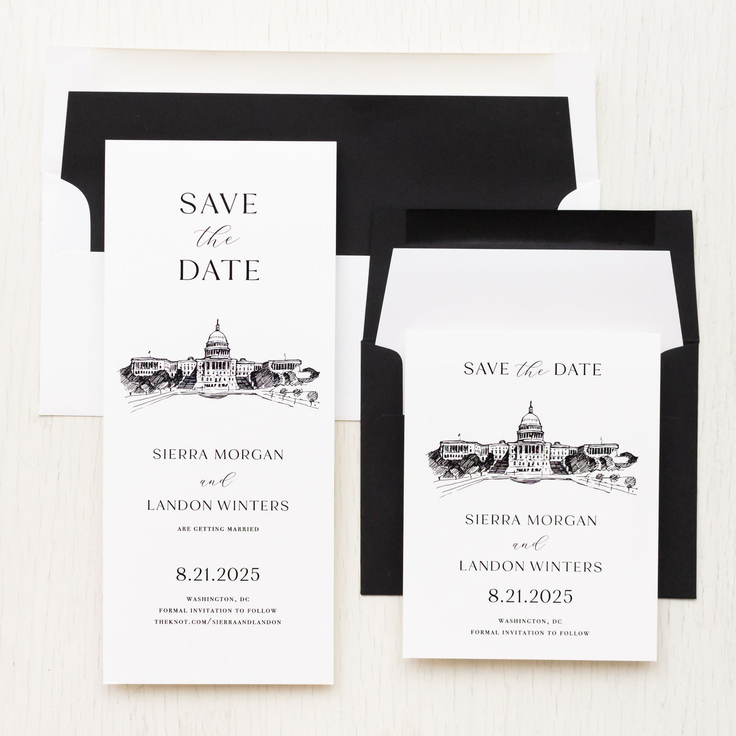 Dc Skyline Save The Dates