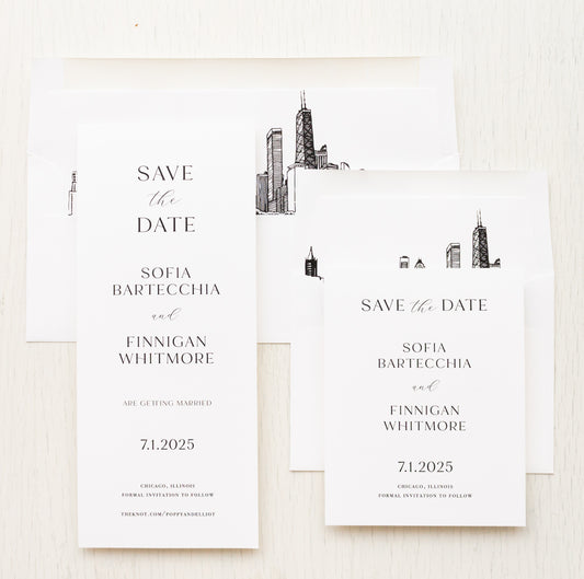 Chicago Modern Save The Dates