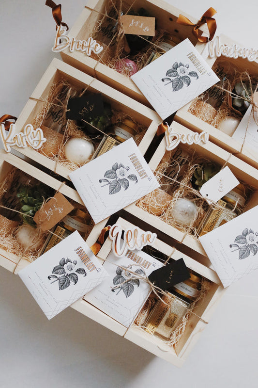 Bridesmaid gift box