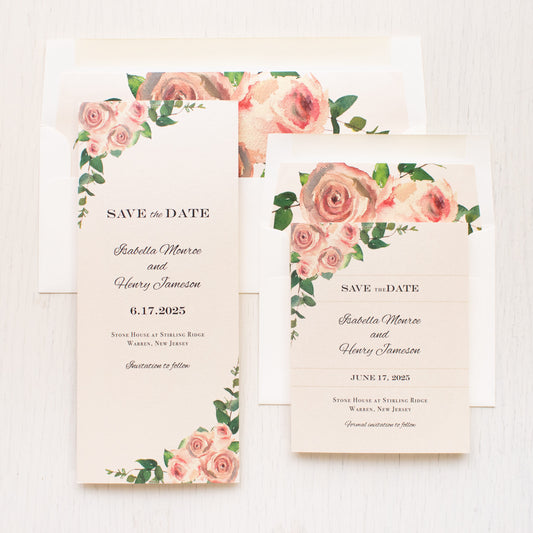 Rose Meadow Save The Dates