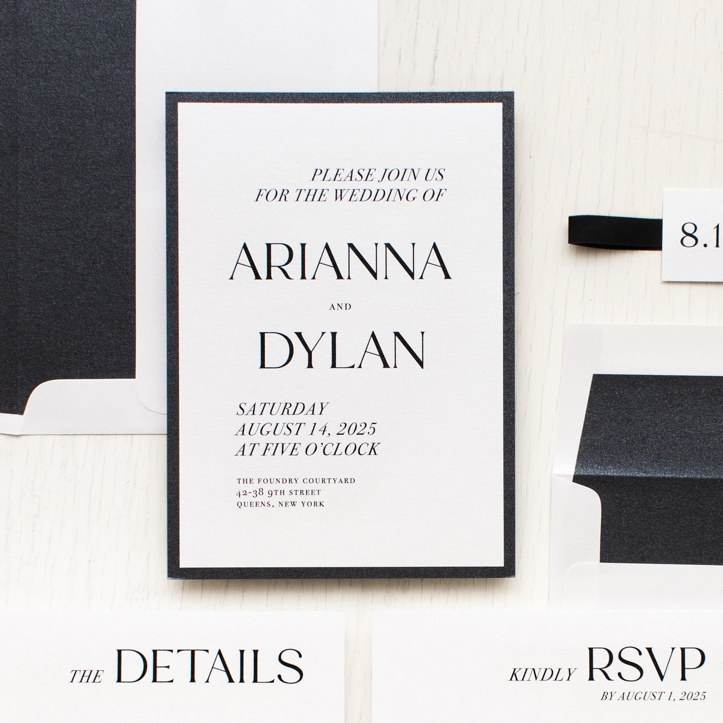 Modern Mark Wedding Invitations