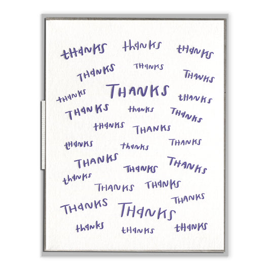 Many Thanks Wedding Card