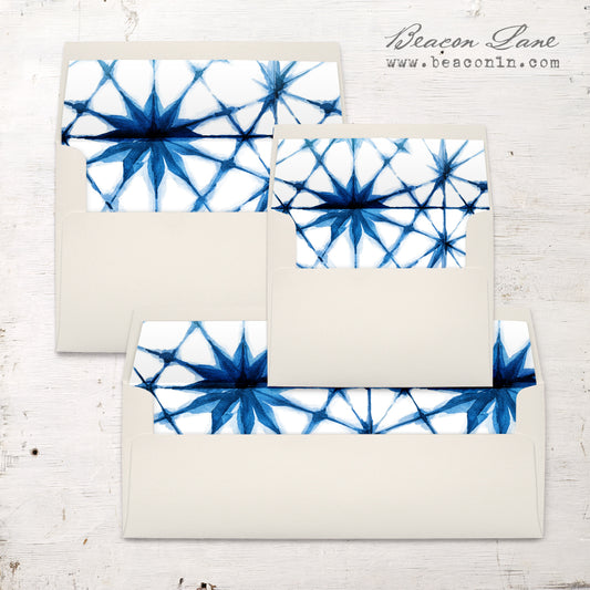 Indigo Wash Envelope Liners