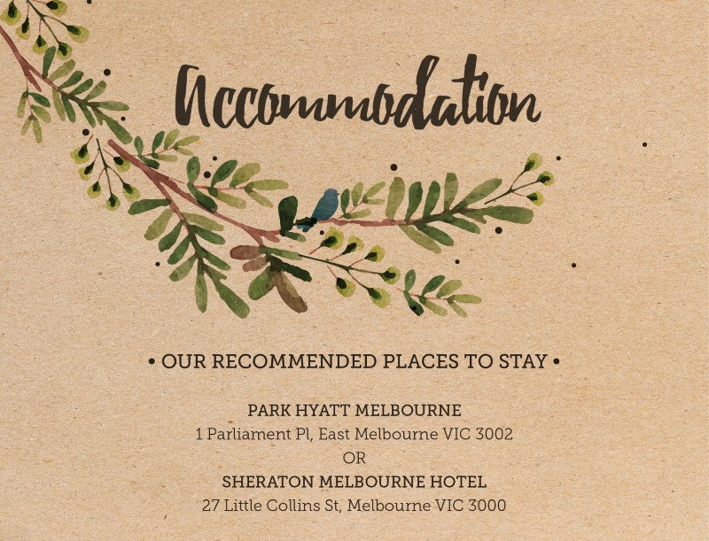 Rustic Garden Information Card by Nadine W.