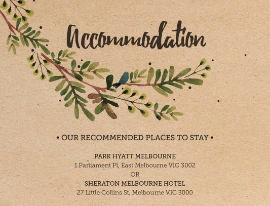 Rustic Garden Information Card by Nadine W.