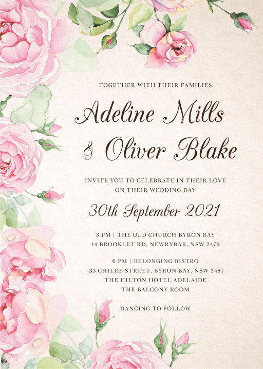 Good Spring Wedding Invitations by Inggrid H.
