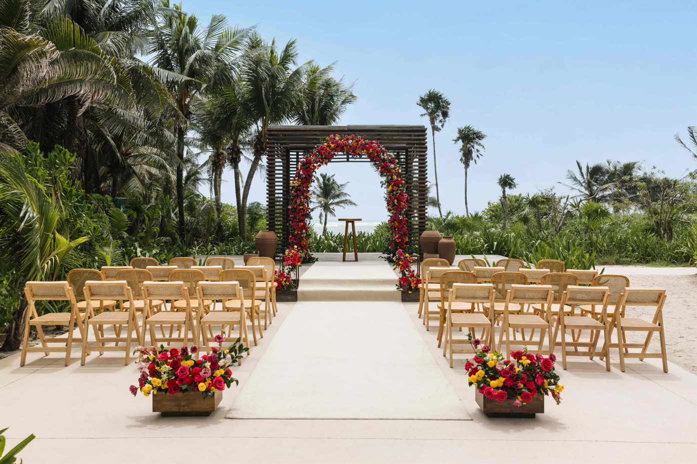 Iris in Bloom Mexico Wedding Package